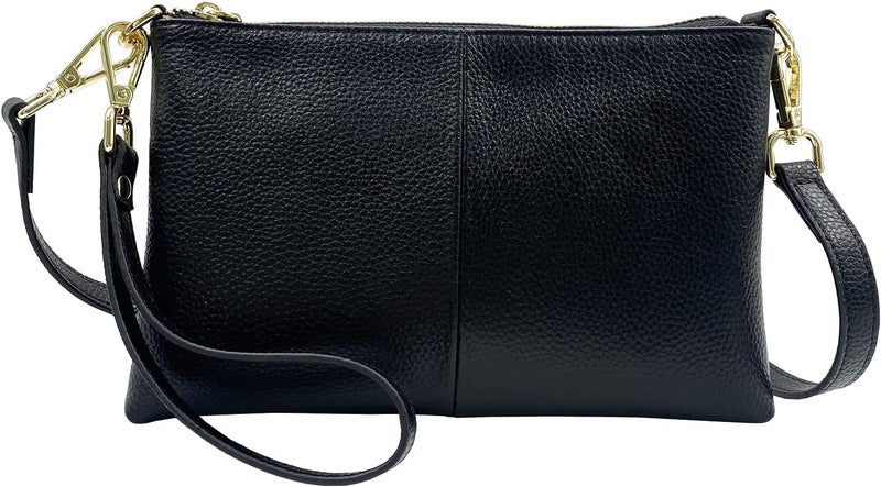 Beurlike Leather Wristlet Wallet Clutch Purses For Women Small Crossbody Phone Bags - Image 2